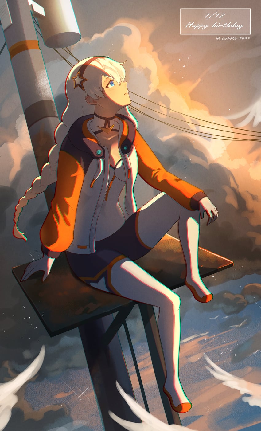 kiana kaslana (honkai and 1 more) drawn by aceskyphynx