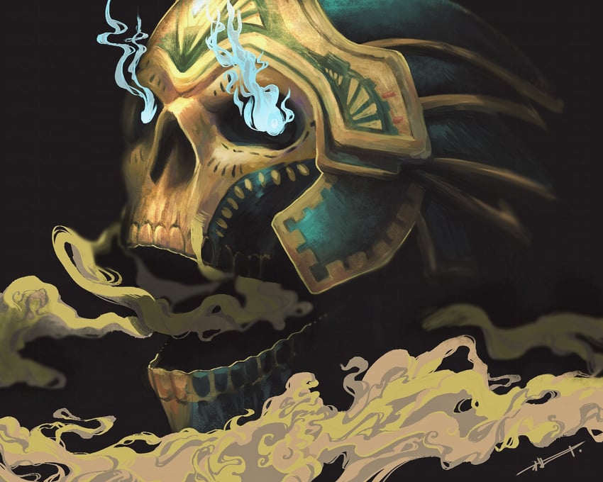 revenant and relic of death revenant (apex legends) drawn by neko_juu