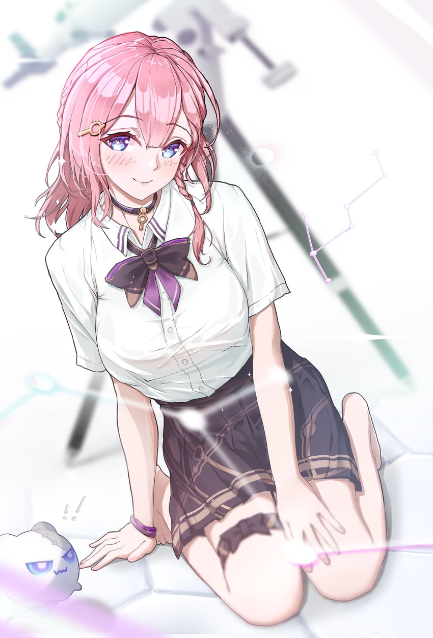 asta and wubbaboo (honkai and 1 more) drawn by wangzili_shitoumen