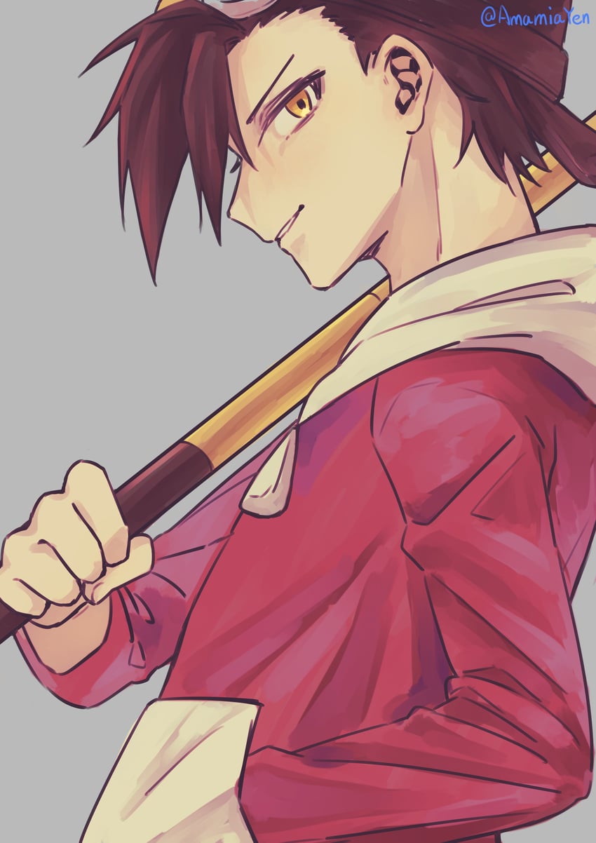 ethan (pokemon and 1 more) drawn by ayan_ip