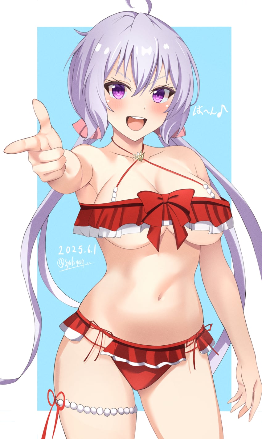 yukine chris (senki zesshou symphogear and 1 more) drawn by oilen0731