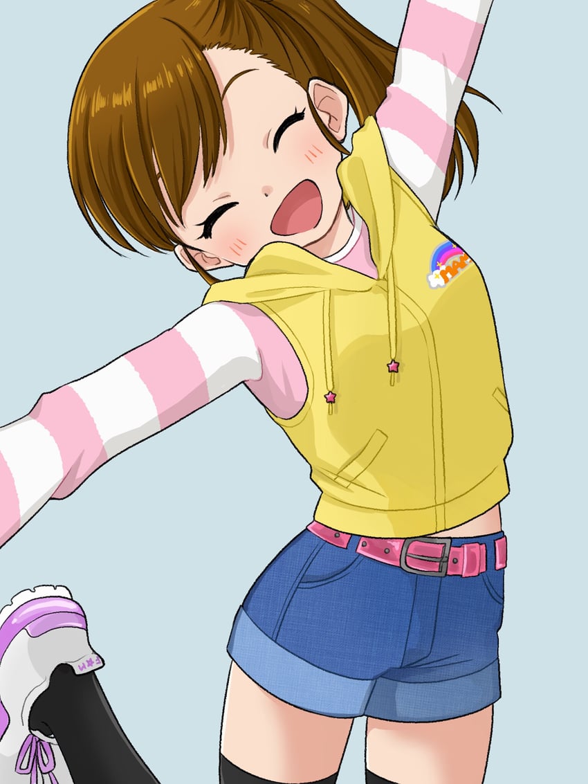 futami mami (idolmaster and 2 more) drawn by naruse_ill