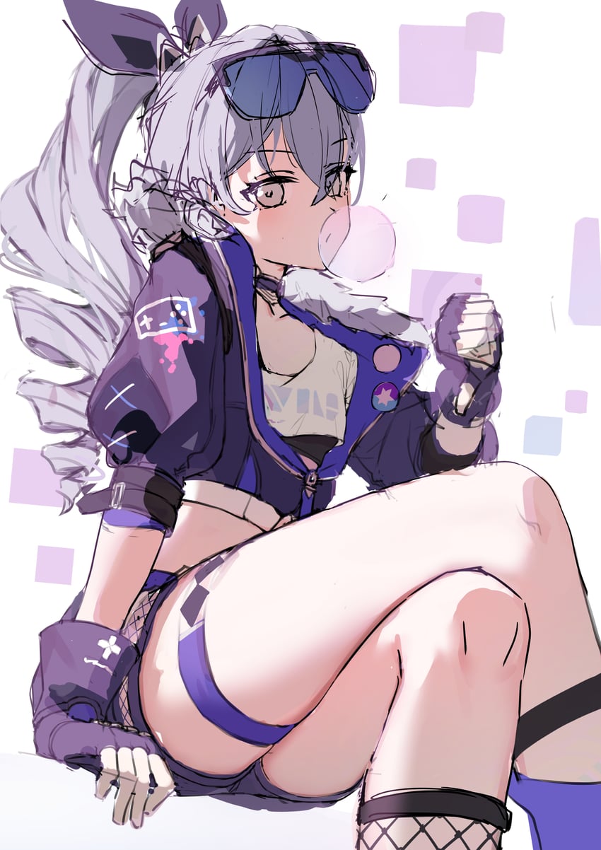 silver wolf (honkai and 1 more) drawn by yuu_maraa