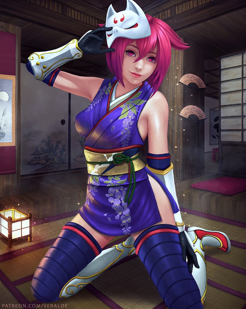 kunimitsu (original and 1 more) drawn by veralde
