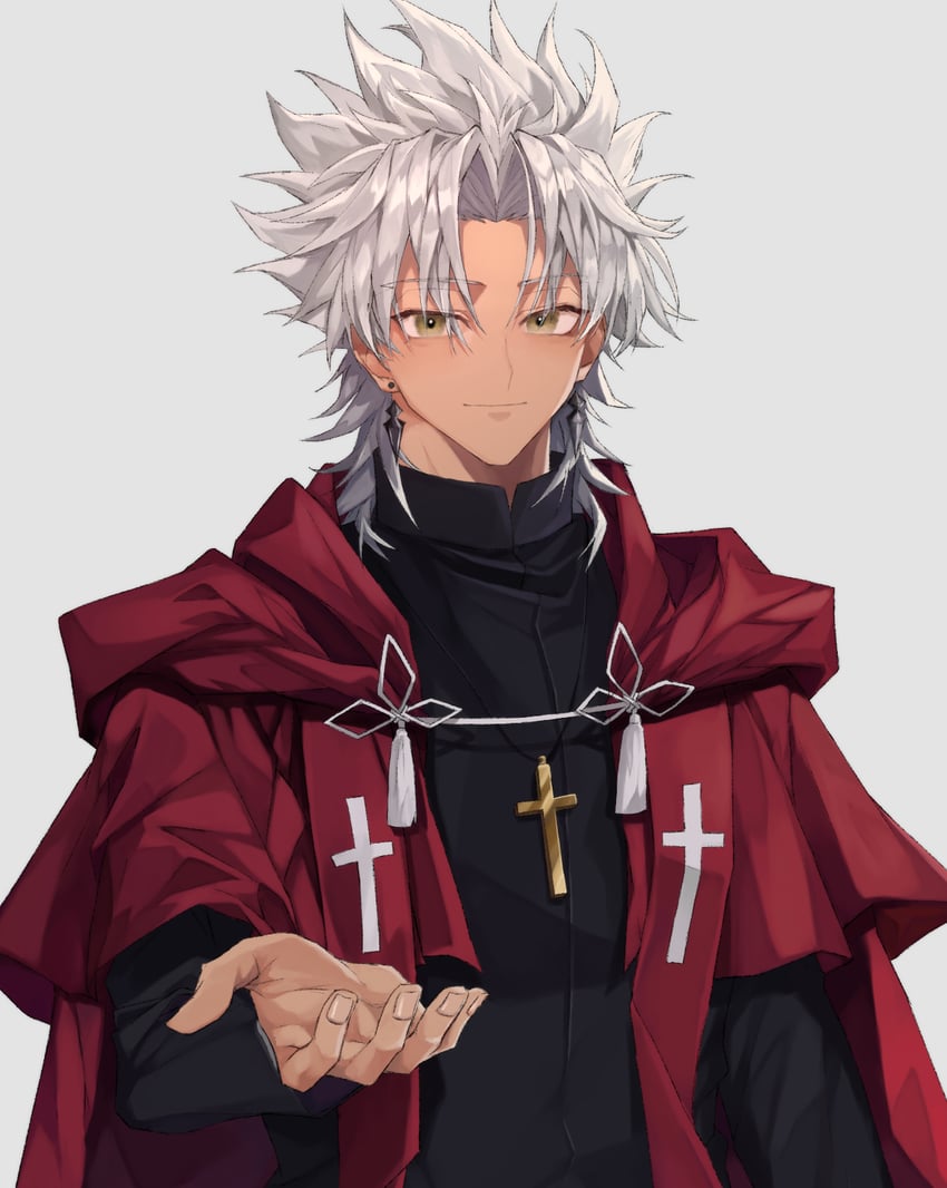 amakusa shirou (fate and 2 more) drawn by mutsu_(621300)