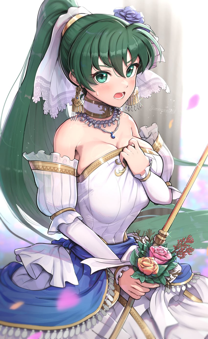 lyn (fire emblem and 1 more) drawn by gonzarez