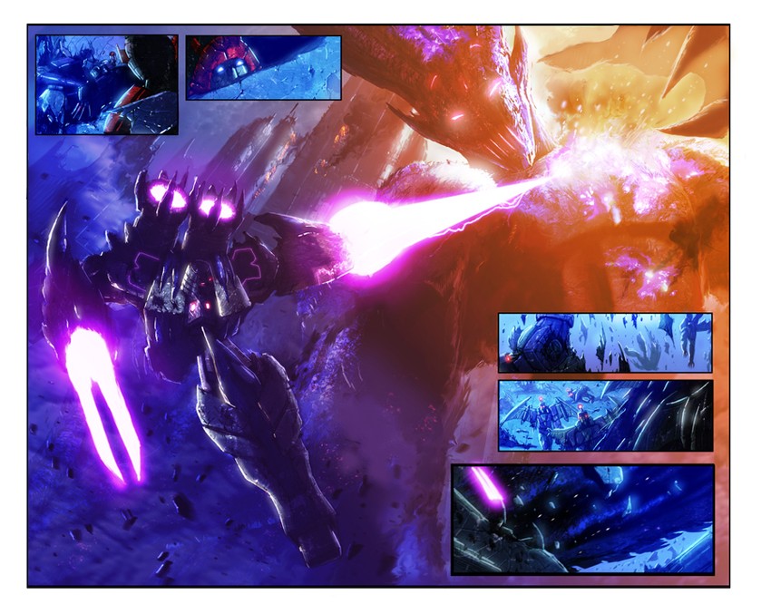 megatron, cliffjumper, and scourge (transformers and 1 more) drawn by livioramondelli