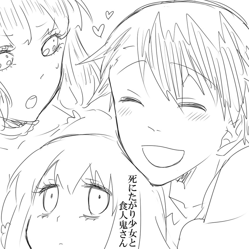 shokujinki-san, girl, and mary lucas (original and 1 more) drawn by ohagi1010