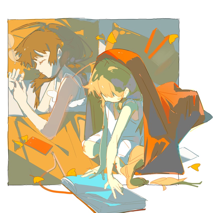 yuezheng ling (vocaloid and 1 more) drawn by chuanze_yu