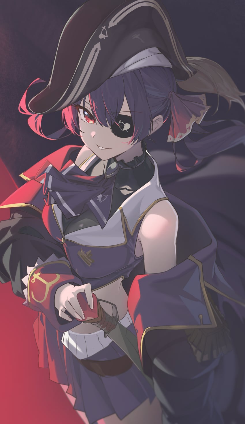houshou marine (hololive and 1 more) drawn by reulem