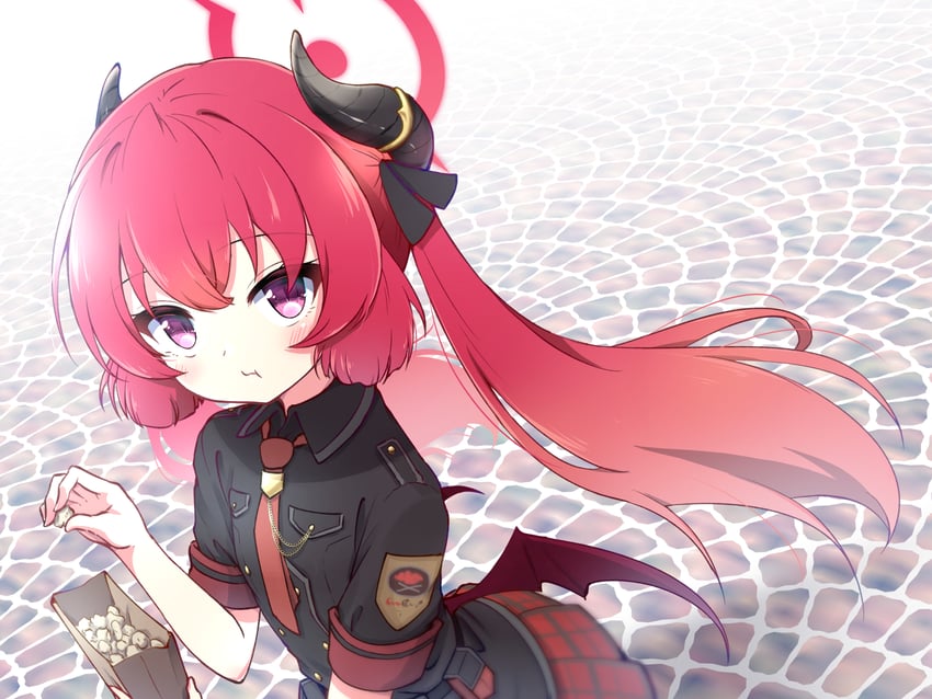 junko (blue archive) drawn by hazumi_otoya