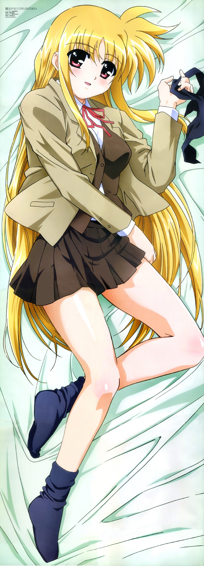 fate testarossa (lyrical nanoha and 3 more) drawn by okuda_yasuhiro