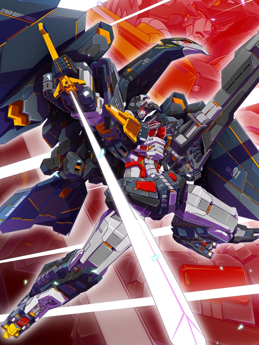 dancouga and final dancouga (dancouga and 1 more) drawn by heyzan