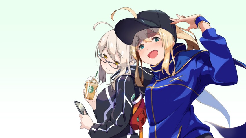 artoria pendragon, mysterious heroine x alter, and mysterious heroine x (fate and 1 more) drawn by suppa_(hagakuresuppa)