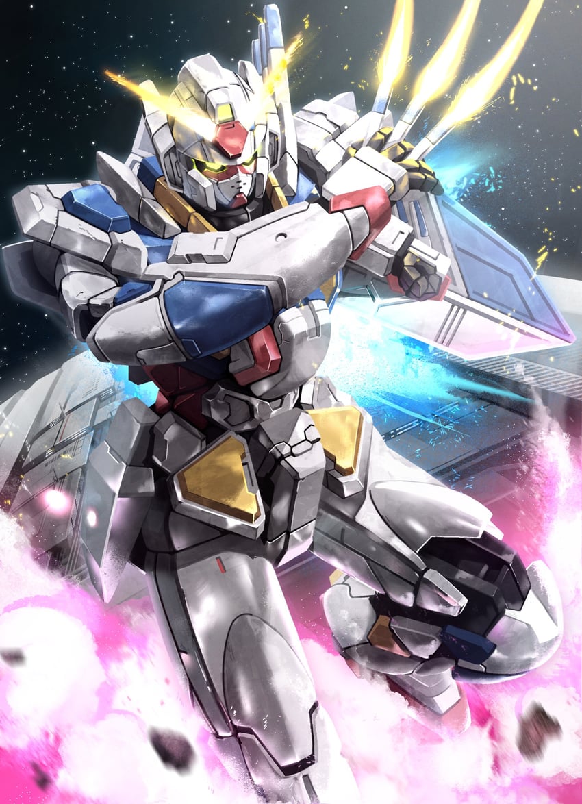beginning gundam (gundam and 1 more) drawn by shiromoca