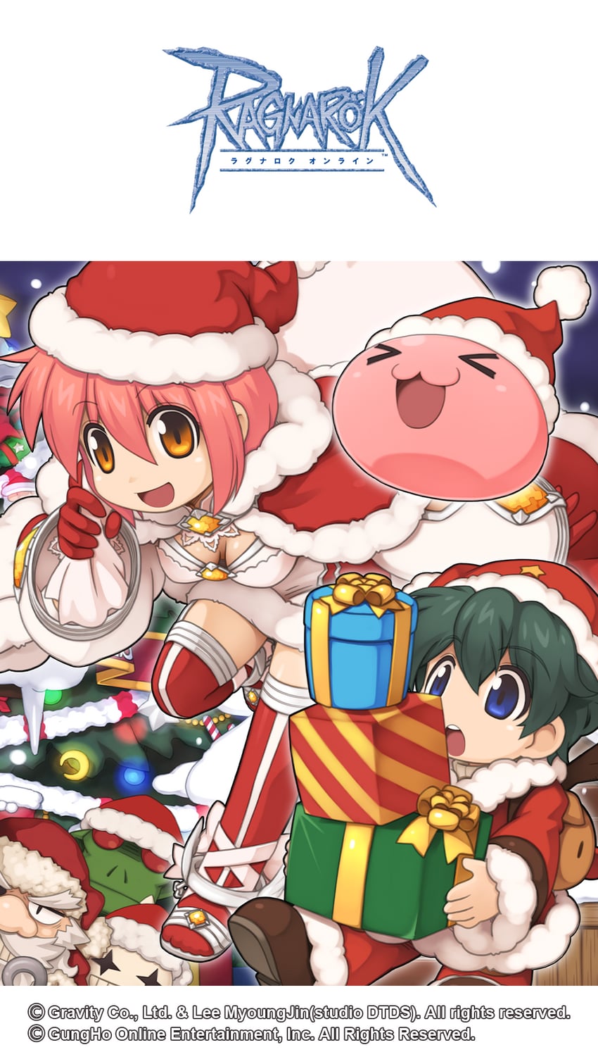 warlock, orc warrior, goblin, and antonio (ragnarok online) drawn by yuichirou