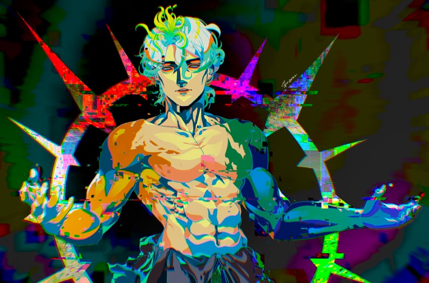 conrad leto (black clover and 1 more) drawn by io_zora