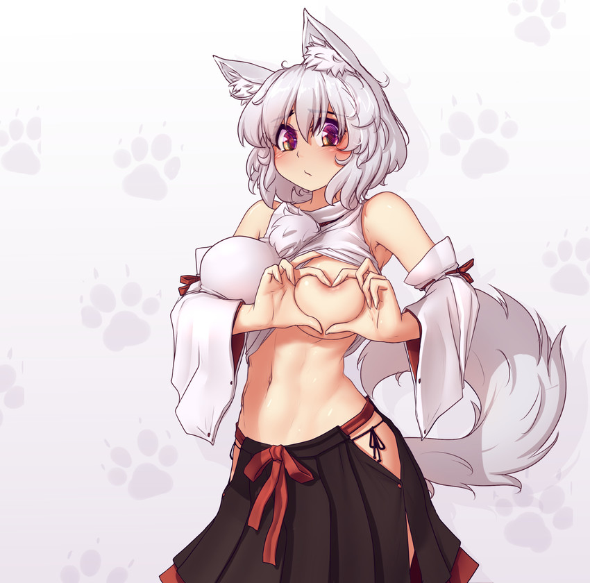 inubashiri momiji (touhou) drawn by hater_(hatater)