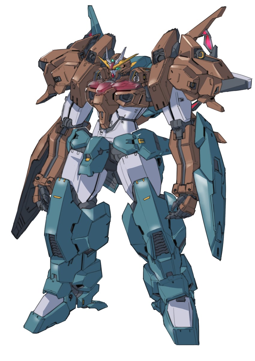 gundam lfrith ur and gundam lfrith thorn (gundam and 1 more) drawn by niao_san_shi