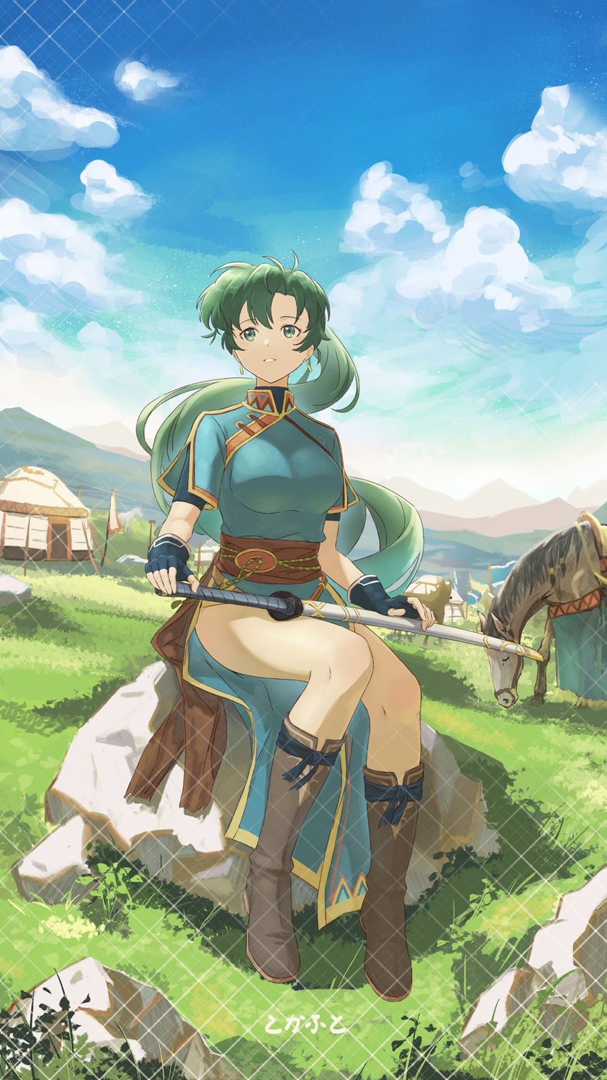 lyn (fire emblem and 1 more) drawn by tororo_kafka