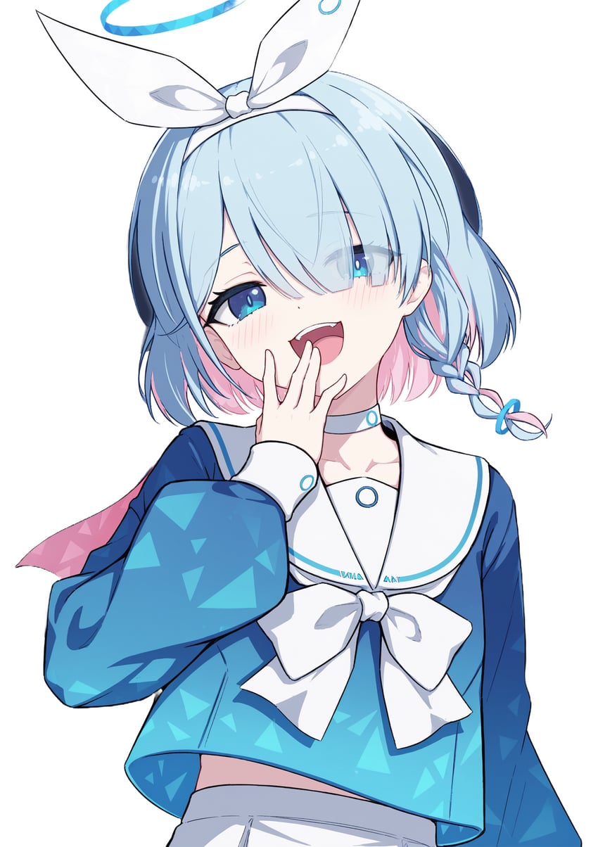 arona (blue archive) drawn by horiguchi_(mosugu1827)