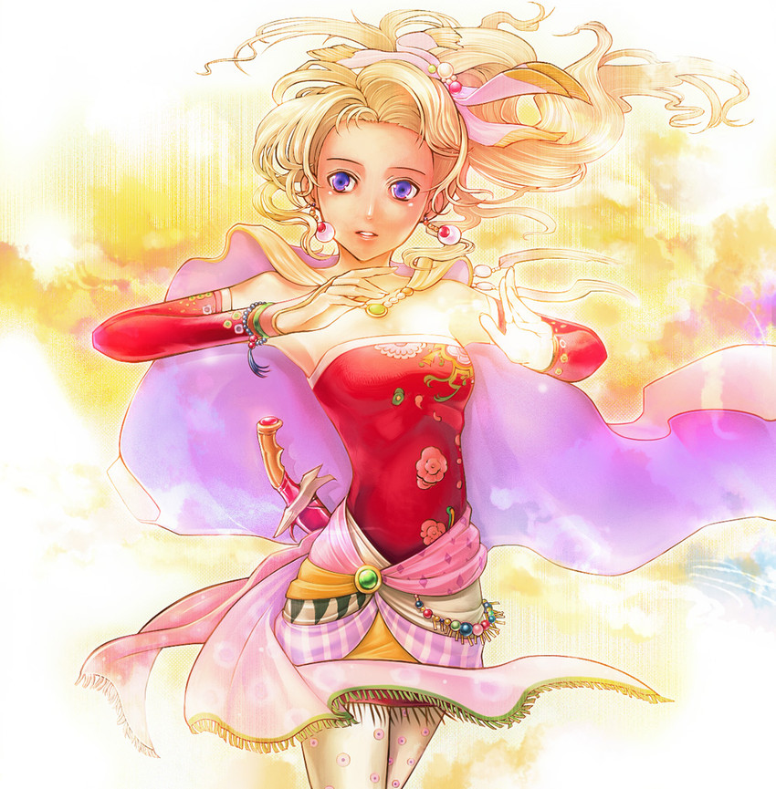 terra branford (final fantasy and 2 more) drawn by amao_miyuki
