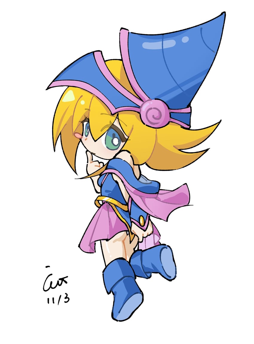 dark magician girl (yu-gi-oh!) drawn by tt_(joesther3)