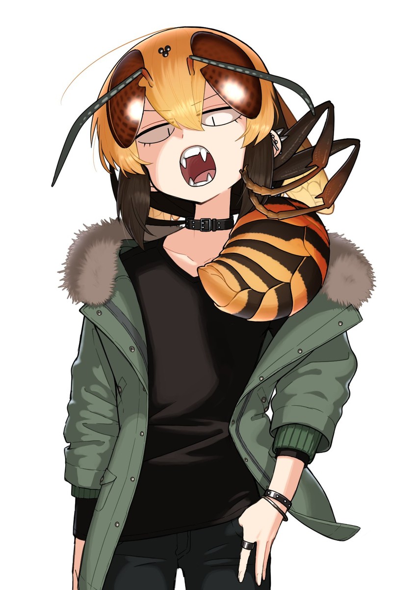 hornet suzuki (original and 1 more) drawn by evolvingmonkey