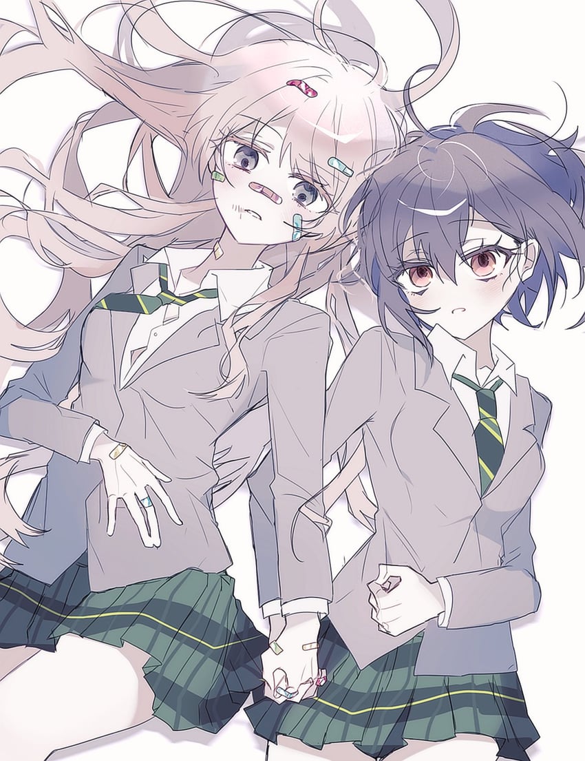 chihaya anon and takamatsu tomori (bang dream! and 1 more) drawn by sounha_2