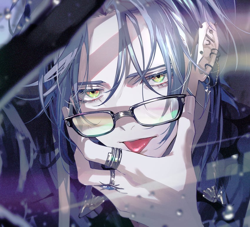hex haywire (nijisanji and 1 more) drawn by koujisako
