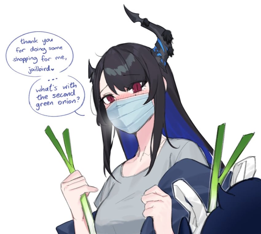 nerissa ravencroft and jailbird (hololive and 1 more) drawn by dasdokter