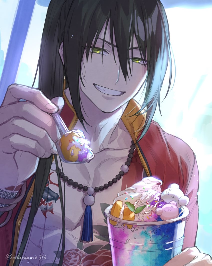 yan qing (fate and 1 more) drawn by edamameoishii