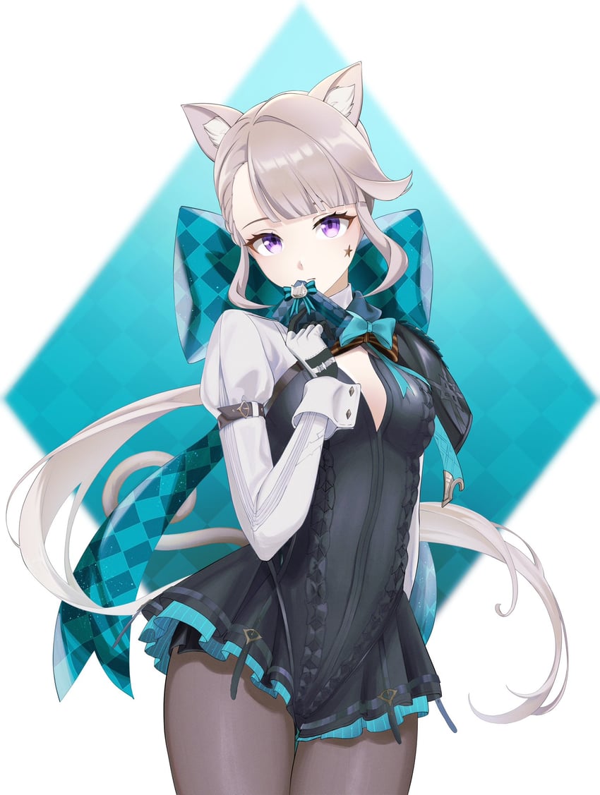 lynette (genshin impact) drawn by hain_(user_katu7583)