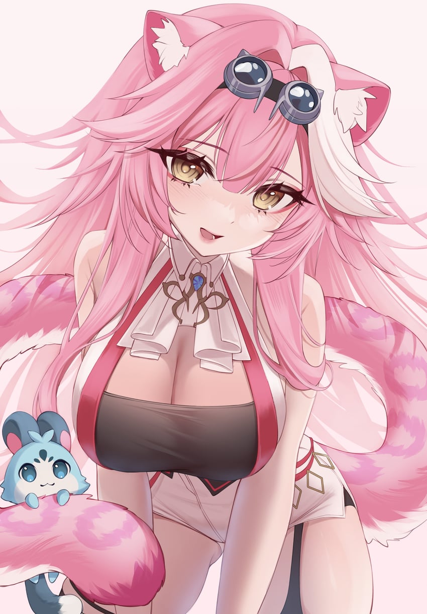 raora panthera and chattino (hololive and 1 more) drawn by lorikaruu