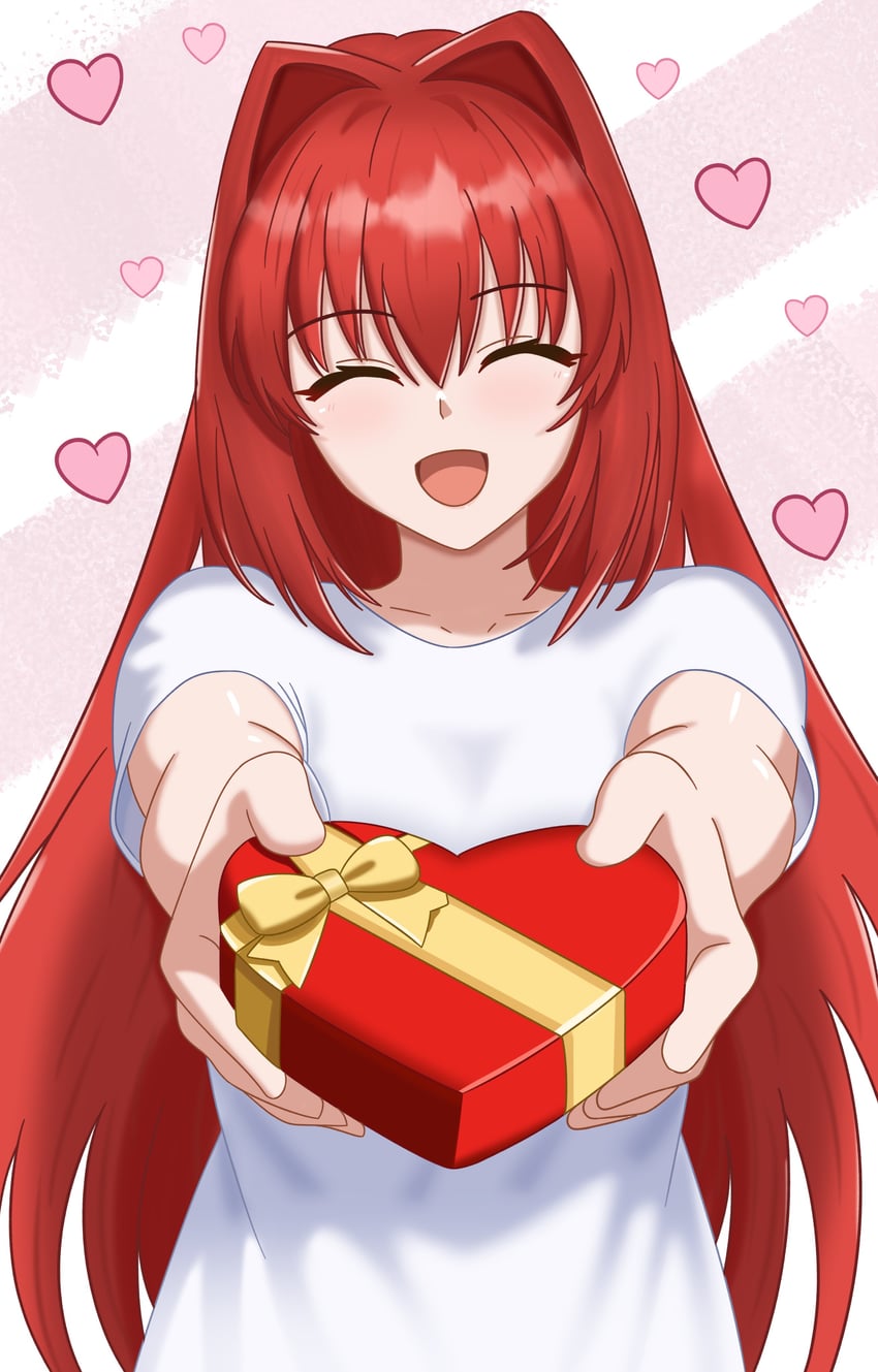 aozaki aoko (tsukihime and 1 more) drawn by justcuyo