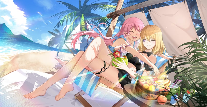 chihaya anon and misumi uika (bang dream! and 1 more)