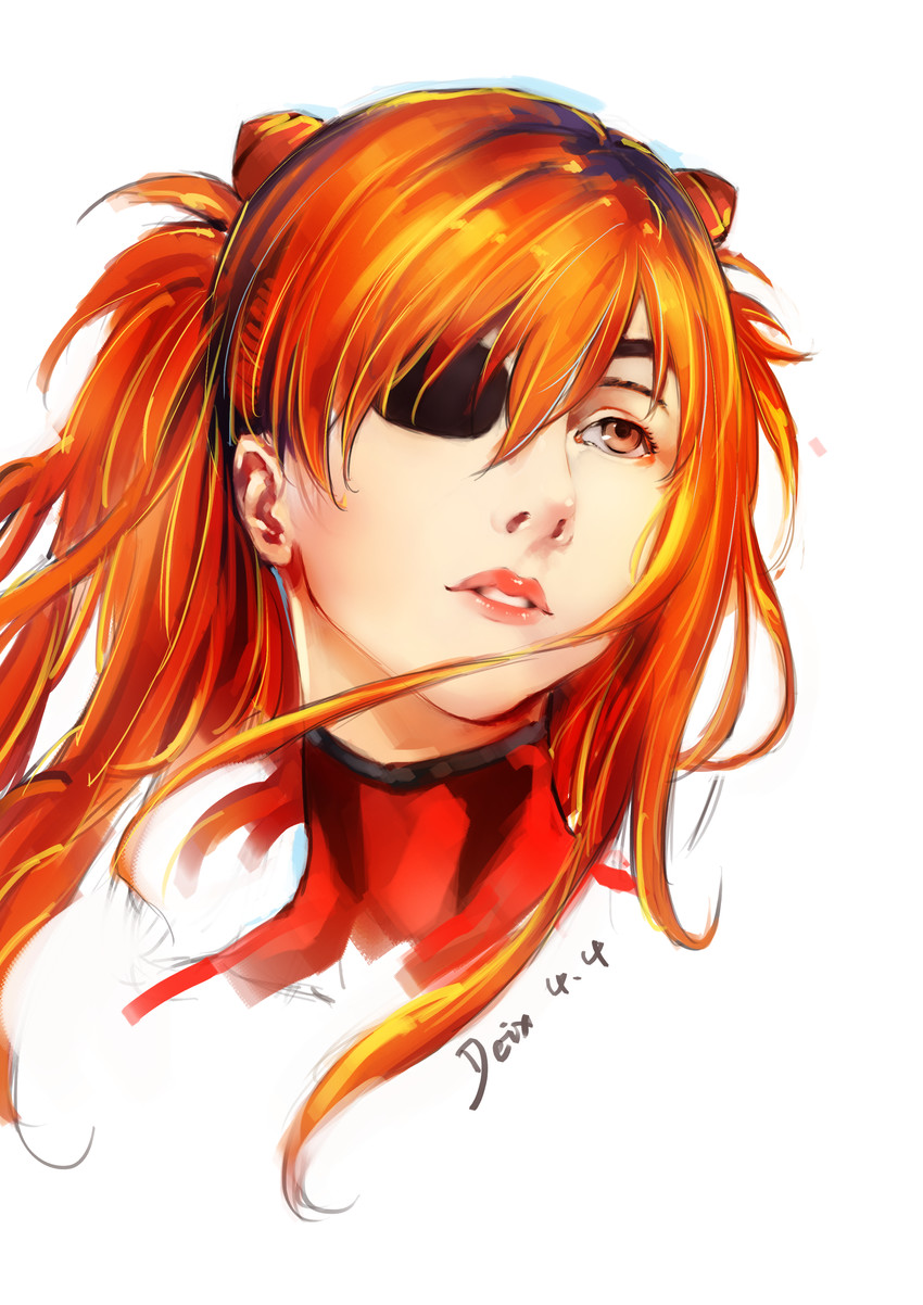 souryuu asuka langley (neon genesis evangelion and 1 more) drawn by kaneko_xz