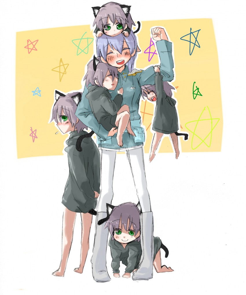 sanya v. litvyak and eila ilmatar juutilainen (world witches series and 1 more) drawn by chikiso