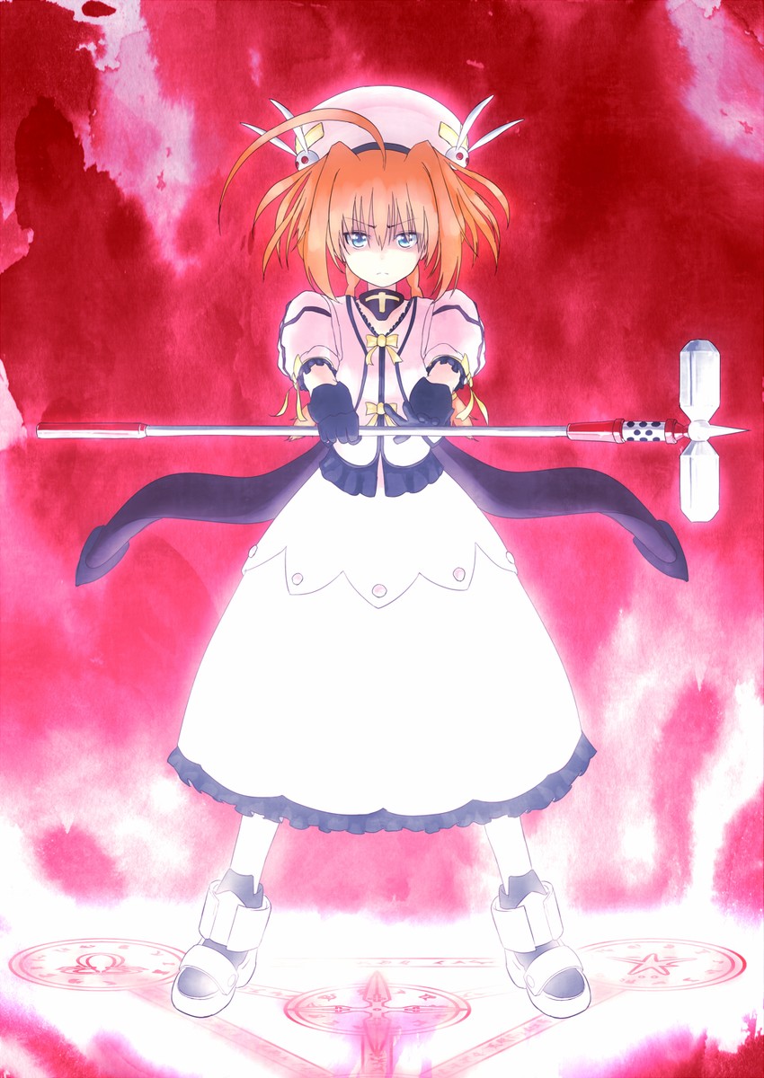 vita and graf eisen (lyrical nanoha and 1 more) drawn by nina_(ninageya)