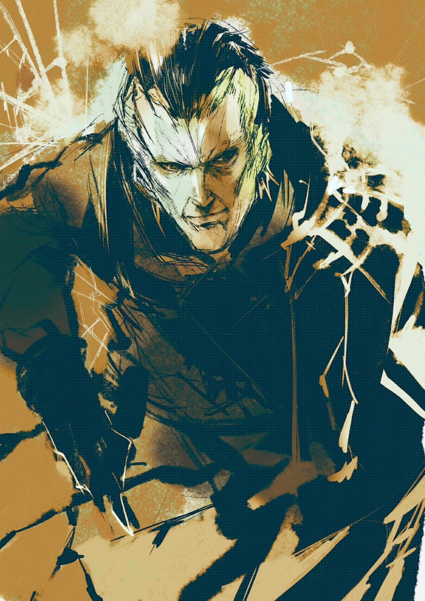 the fear (metal gear and 1 more) drawn by kannoaki
