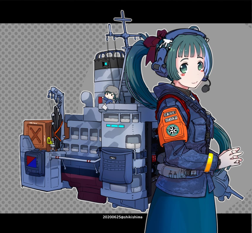 fairy and irako (kantai collection) drawn by shikishima_fugen