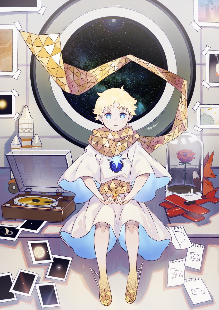 voyager and rose (fate and 3 more) drawn by tetsu_(teppei)
