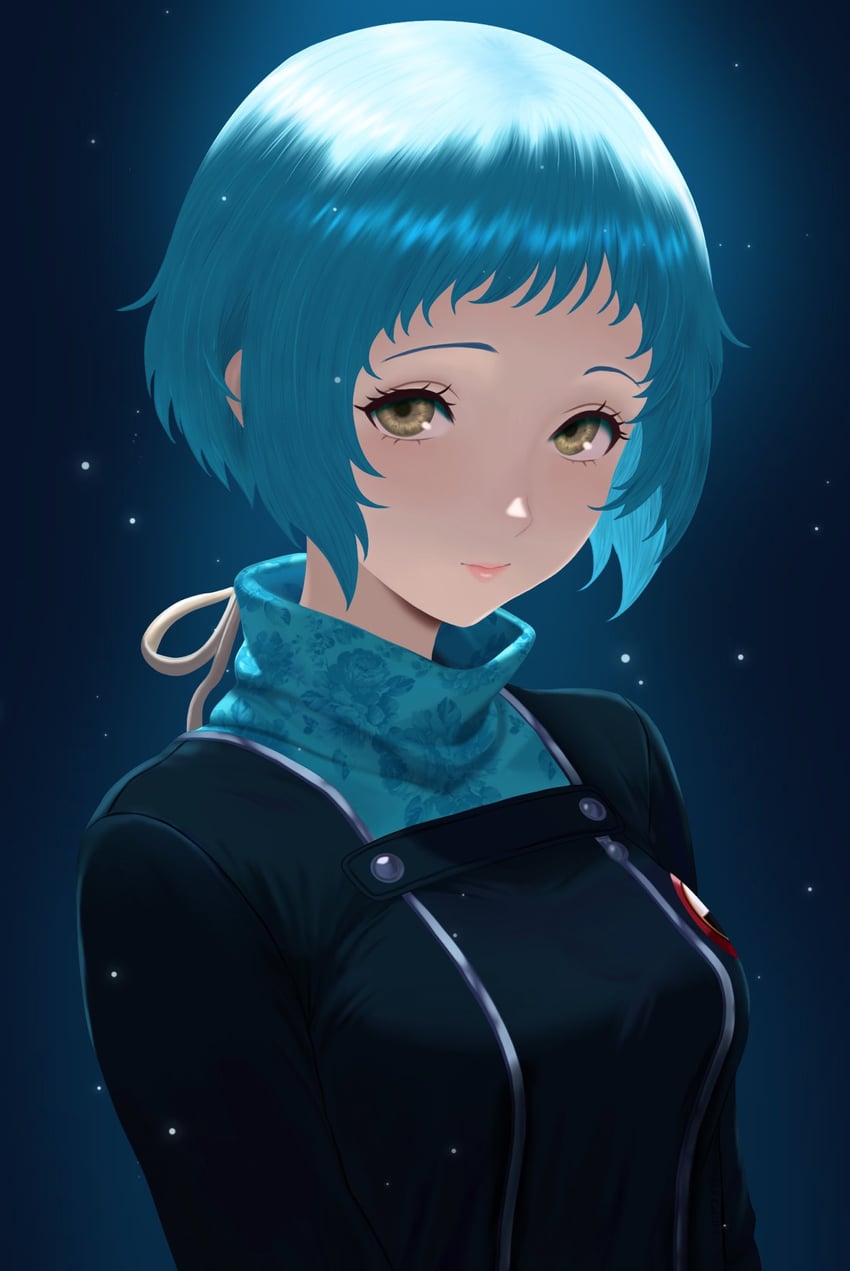 yamagishi fuuka (persona and 1 more) drawn by mikan_zakuro