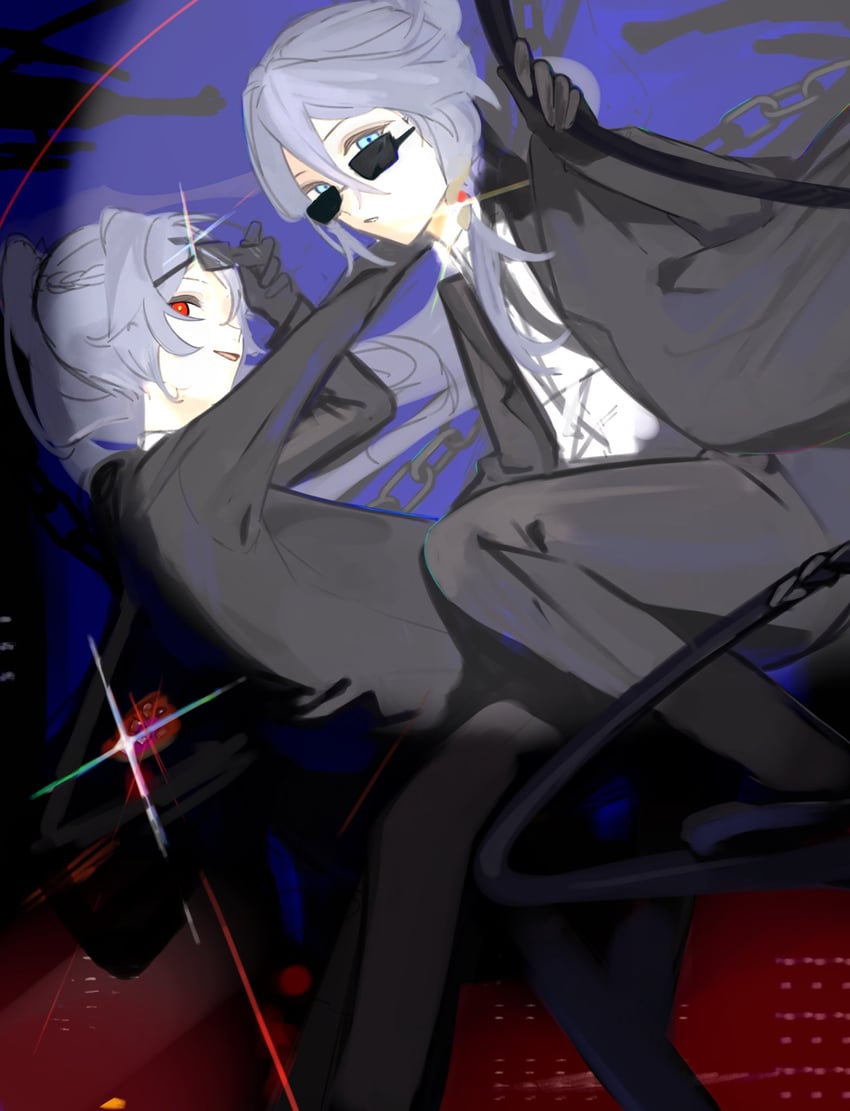 fu hua and herrscher of sentience (honkai and 1 more) drawn by sho_2nini