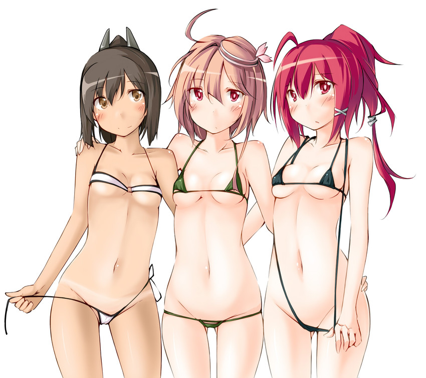 i-58, i-401, and i-168 (kantai collection) drawn by kaminagi_(kaminagi-tei)