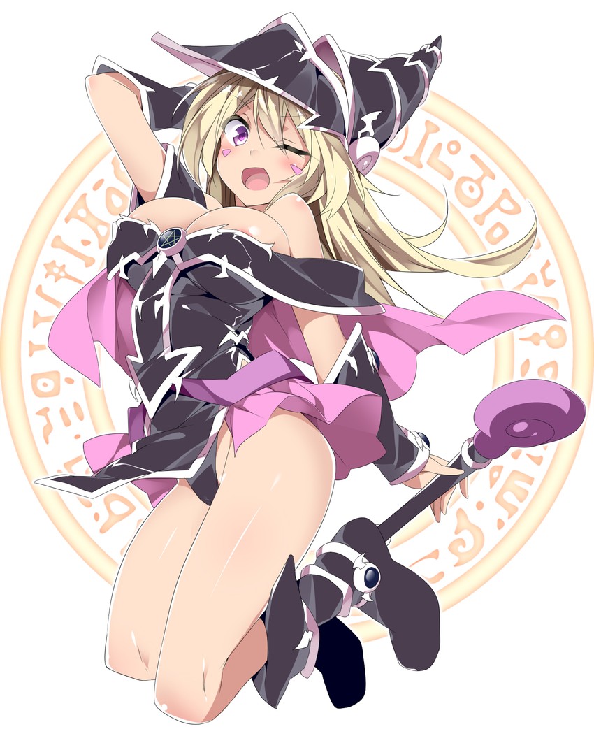 magi magi magician gal (yu-gi-oh! and 1 more) drawn by mtu_(orewamuzituda)
