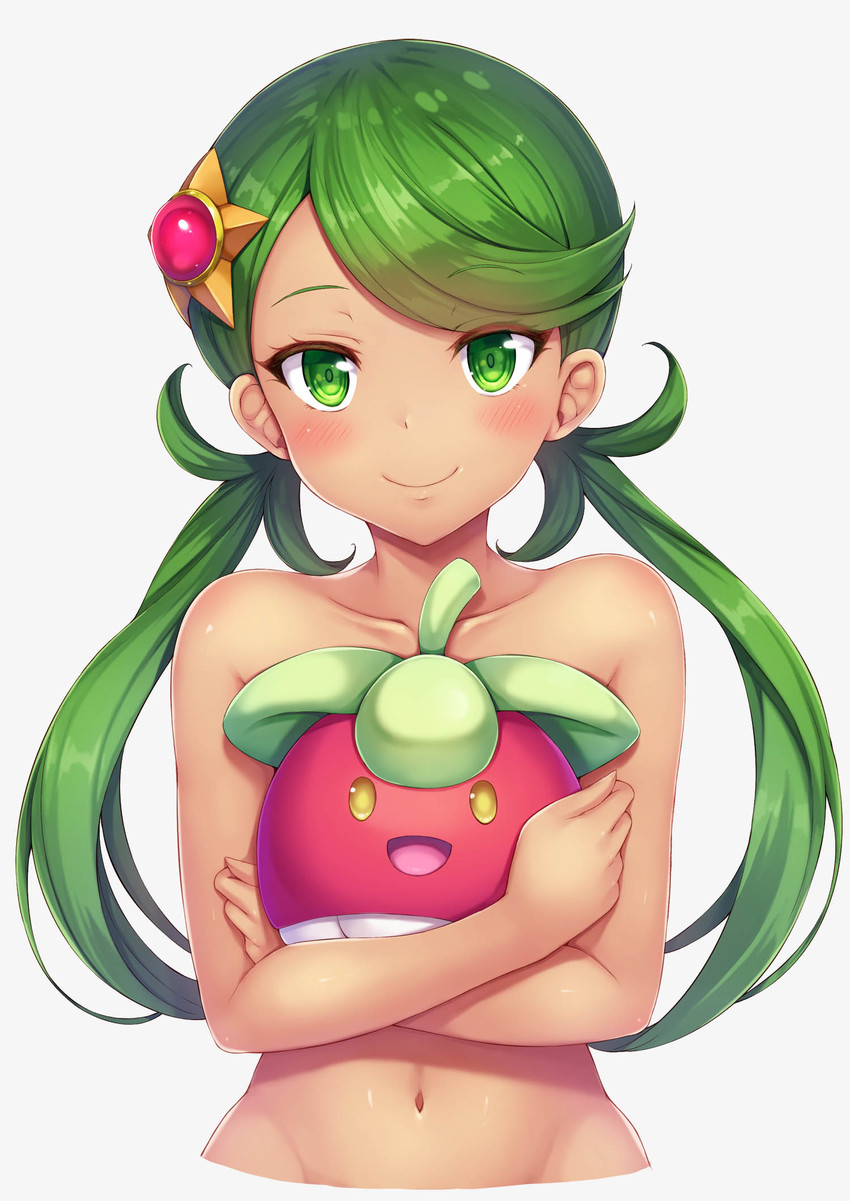 Mallow And Bounsweet Pokemon And 2 More Drawn By Yuki Usagi Snowcanvas Danbooru