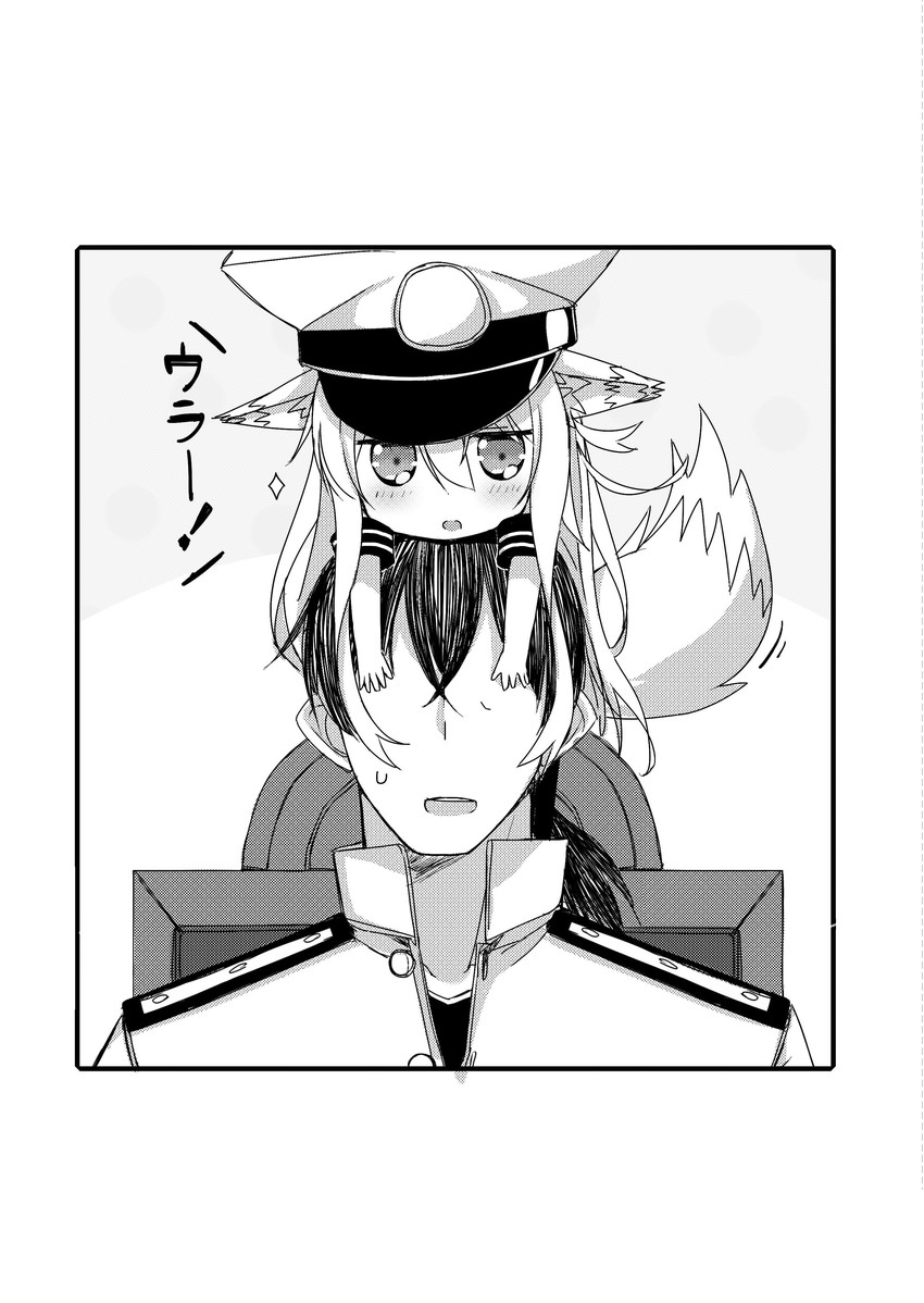 admiral, hibiki, and verniy (kantai collection) drawn by nonono_mino