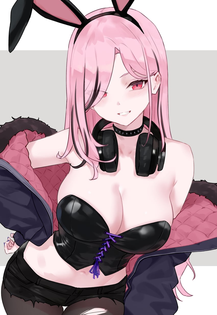 mori calliope (hololive and 1 more) drawn by bluefield