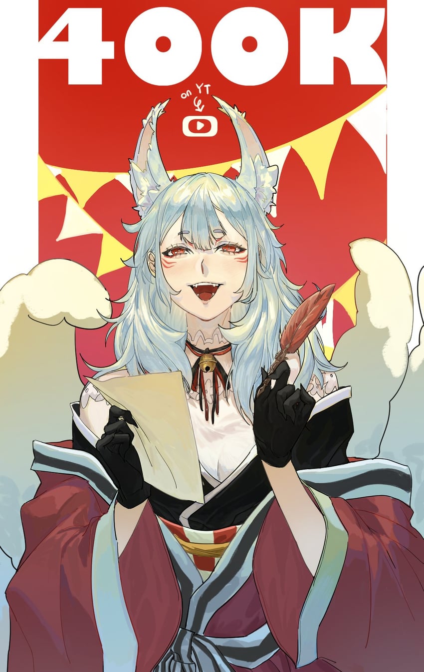 nina kosaka (nijisanji and 1 more) drawn by makiko_mani